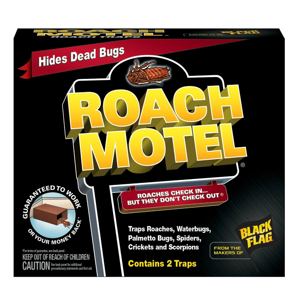 Black Flag 11020 511086 Roach Motel Insect Trap Case (Pack of 12)