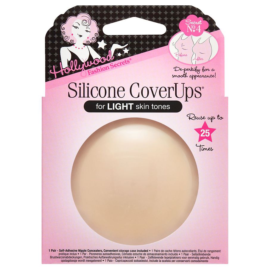 Hollywood Fashion Secrets Silicone Coverups Light Shade 0.96Oz (Pack Of 12)