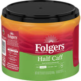 Folgers Half Caff Medium Roast Ground Coffee - 22.6 oz (Pack of 6)