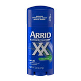 Arrid XX Extra Extra Dry Solid Antiperspirant Deodorant Ultra Fresh 2.6 oz (Pack of 12)