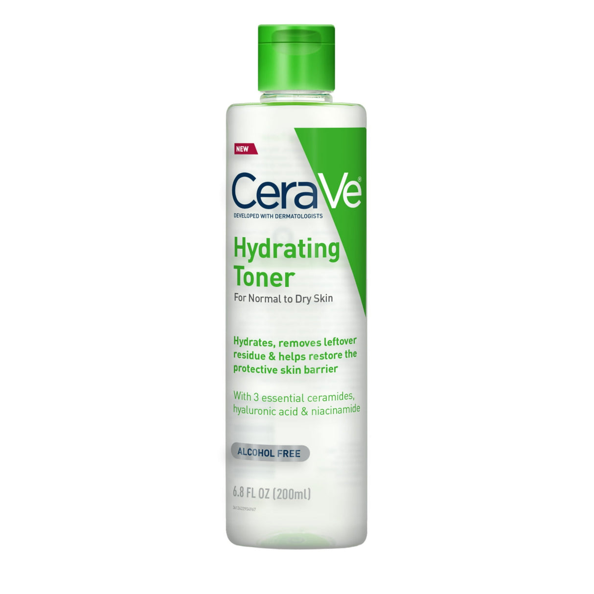 Cerave Hydrating Facial Toner, Alcohol Free Toner For Normal To Dry Skin 6.8 Fl Oz (Pack Of 12)