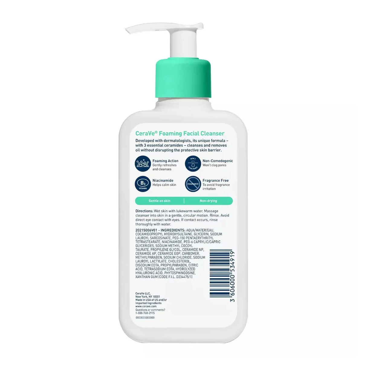 CeraVe Hydrating Facial Cleanser 8OZ (Pack of 12)