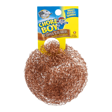 Chore Boy Ultimate Copper Scrubber Scouring Pad, Pure Copper (Pack of 216)