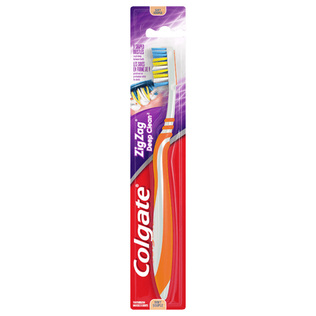 Colgate Wave Zig Zag Toothbrush, Soft 4.8 Oz (Pack of 72)