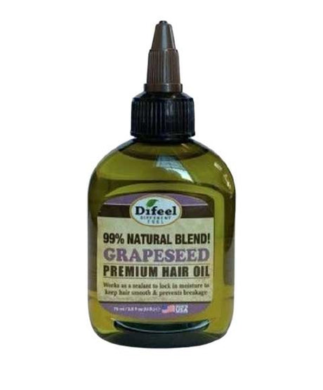 Difeel Grapeseed Hair Oil 2.5 Oz (Pack of 24)
