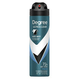 Degree Ultra Clear Long Lasting Antiperspirant Deodorant Dry Spray Fresh 3.8 OZ (Pack of 12)