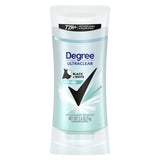 Degree Women UltraClear Antiperspirant Deodorant Black+White Pure Rain 2.6 oz (Pack of 12)