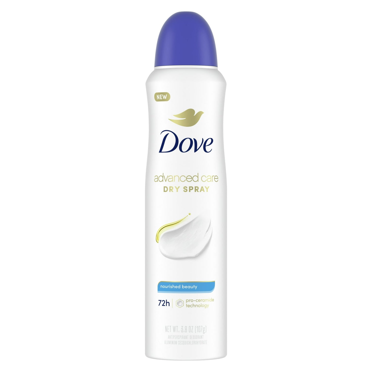 Dove Advanced Care Long Lasting Women s Antiperspirant Deodorant Dry Spray Flor 3.8 oz (Pack of 12)