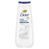 Dove Body Wash for Women Nourishing Deep Moisture Cleanser All Skin 11 OZ (Pack of 6)