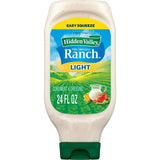 Hidden Valley Original Ranch Light Salad Dressing & Topping - Gluten Free - 24 Oz (Pack of 6)