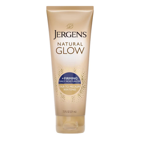 Jergens Natural Glow Firming Moisturizer Medium to Tan 7.5Oz (Pack of 5)