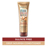 L Oreal EverCreme Deep Nourish Moisturizing Sulfate Free Conditioner for Dry Ha 8.5 fl oz(Pack of 6)