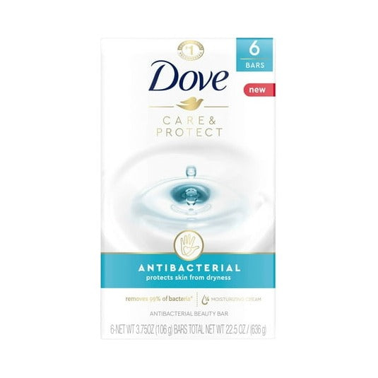 Dove Beauty Bar Antibacterial Care 3.75 Oz (Pack of 12)