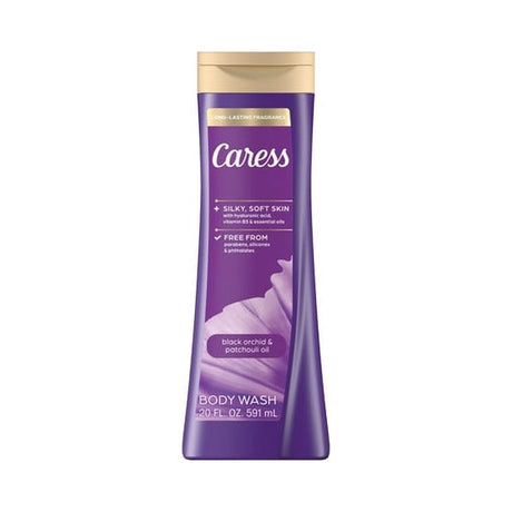 Caress Body Wash Black Orchid & Patchouli 20 Oz (Pack of 4)