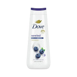 Dove Moisturizing Body Wash Blueberry & Moon Milk 20 Oz (Pack of 4)