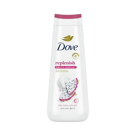 Dove Replenishing Body Wash Dragon Fruit 20 Oz (Pack of 4)
