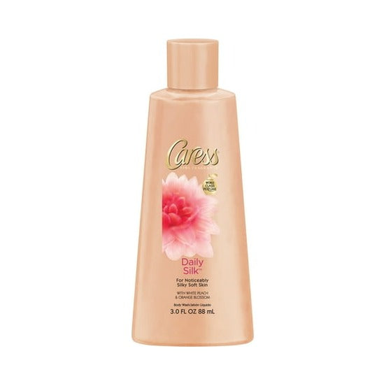 Caress Daily Silk Body Wash 3 Oz (Pack of 24)