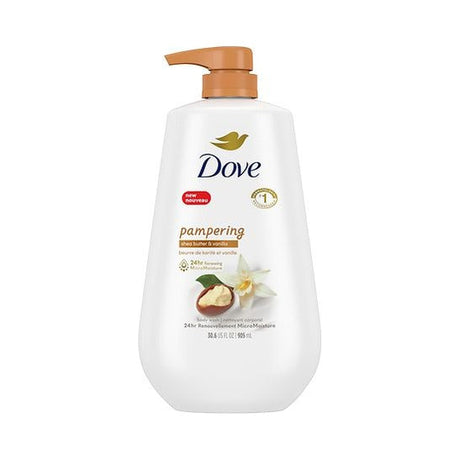 Dove Pampering Body Wash Shea Butter & Vanilla 30 Oz (Pack of 3) - view 3