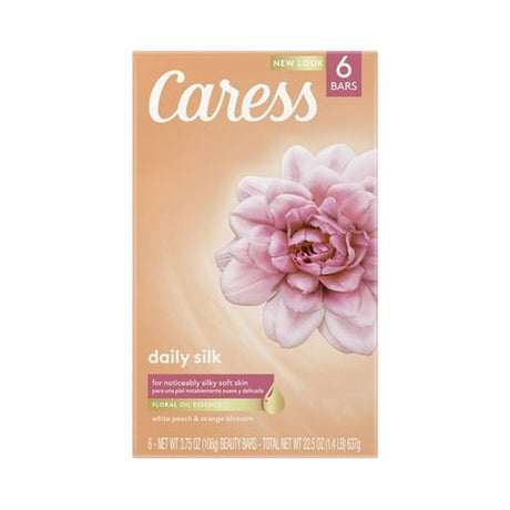 Caress Daily Silk Moisturizing Soap 3.75 Oz (Pack of 9)