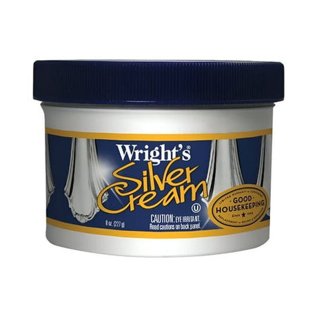 Wright's Silver Cleaner & Polish Cream 8 Oz (Pack of 6)