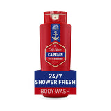 Old Spice Red Collection Body Wash Captain 24 Fl Oz (Pack of 4)