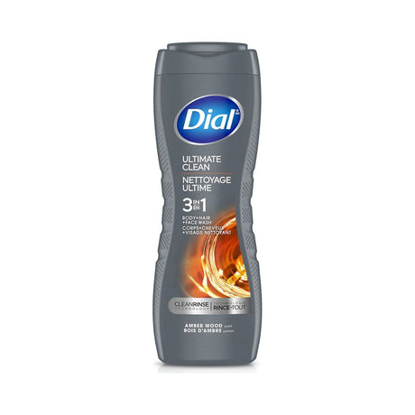 Dial Men 3-in-1 Body, Hair and Face Wash 16 Oz (Pack of 6) - view 2