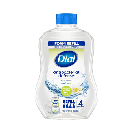 Dial Antibacterial Defense White Tea 30 Oz (Pack of 4)