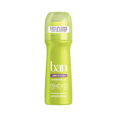 Ban Antiperspirant Deodorant Roll-On Satin Breeze 3.5 Oz (Pack of 12) - view 2