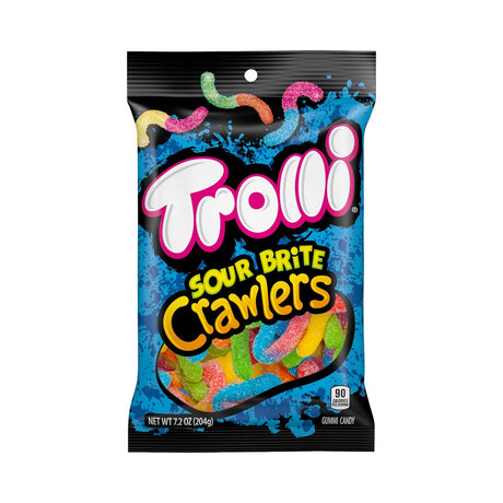 Trolli Sour Brite Crawlers 5 Oz (Pack of 12)