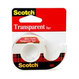 Scotch Transparent Tape 1/2 x 450 (Pack of 144)