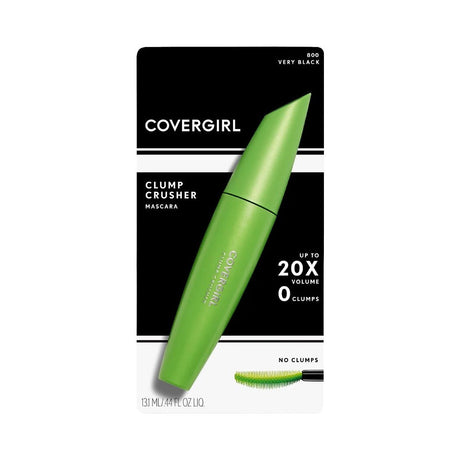 Covergirl Clump Crusher Extension Mascara Very Black 0.44 Oz (Pack of 72)