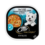 Cesar Home Delights Chicken & Vegetables 3.5 Oz (Pack of 12) - view 2
