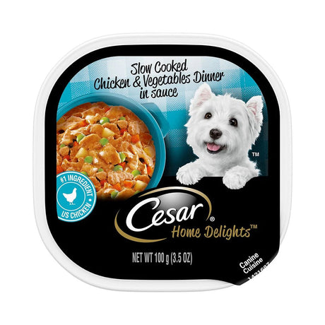 Cesar Home Delights Chicken & Vegetables 3.5 Oz (Pack of 12) - view 2