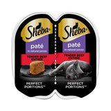 Sheba Perfect Portions Beef Pate 2.64 Oz (Pack of 24)