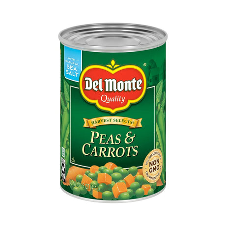 Del Monte Peas & Carrots 14.5 Oz (Pack of 12)