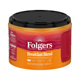 Folgers Breakfast Blend Ground Coffee 22.6 Oz (Pack of 6)