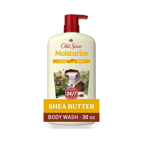 Old Spice Men's Body Wash Shea Butter 30 Oz (Pack of 4) - view 2
