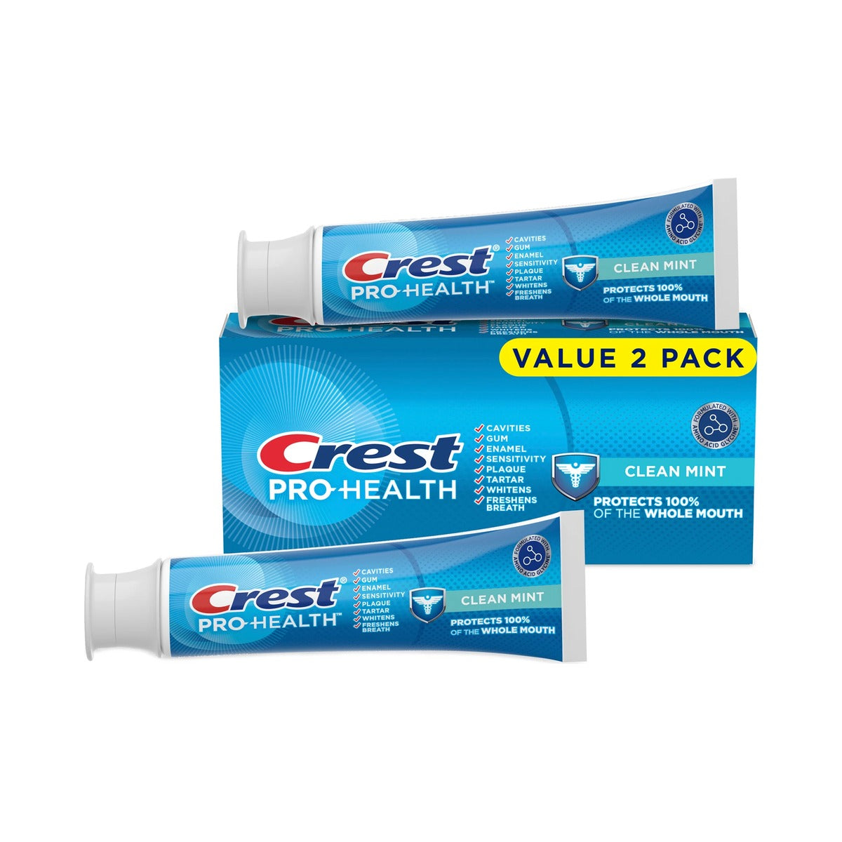 Crest Pro-Health Clean Mint Toothpaste 4.3 Oz (Pack of 6) - view 2