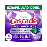 Cascade Platinum Plus Dishwasher Pods Fresh 9 Count (Pack of 4) - view 3