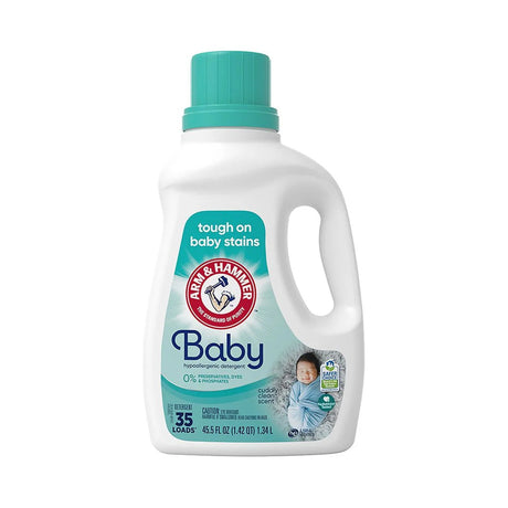 ARM & HAMMER Baby Liquid Laundry Detergent 45.5 Oz (Pack of 8)