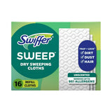 Swiffer Sweep + Mop Dry Pads Refill 16 Count (Pack of 8)