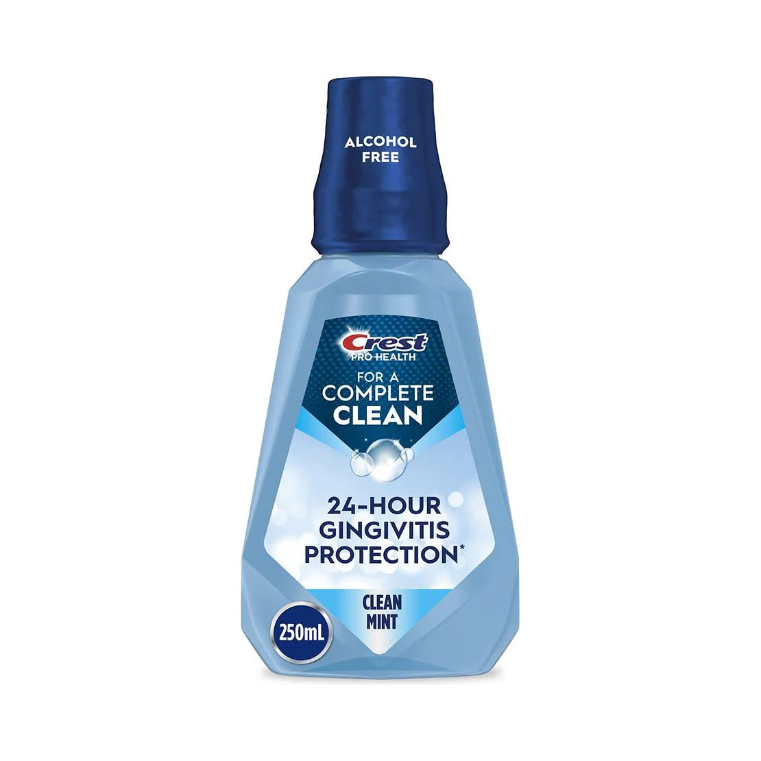 Crest Pro-Health Alcohol Free Mouthwash Clean Mint 8.4 Oz (Pack of 6)