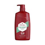 Old Spice High Endurance Body Wash Pure Sport 33.4 Oz (Pack of 4)
