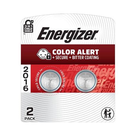 Energizer 2016 Lithium Coin Battery 3V (Pack of 120)