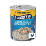 Progresso Rich & Hearty Creamy Roasted Chicken Wild Rice Soup 18.5 Oz (Pack of 1