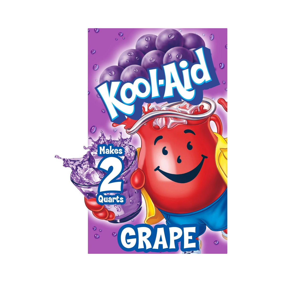 Kool-Aid Unsweetened Grape 0.14 Oz (Pack of 192)