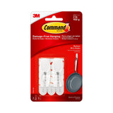 Command Wire Hook Medium White (Pack of 24)