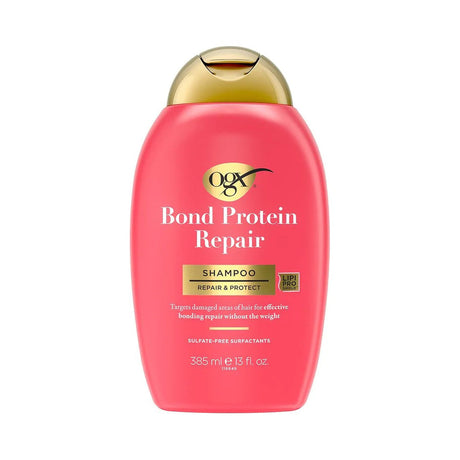 OGX Repair & Protect Bond Protein Lightweight Shampoo 13 Oz (Pack of 6)