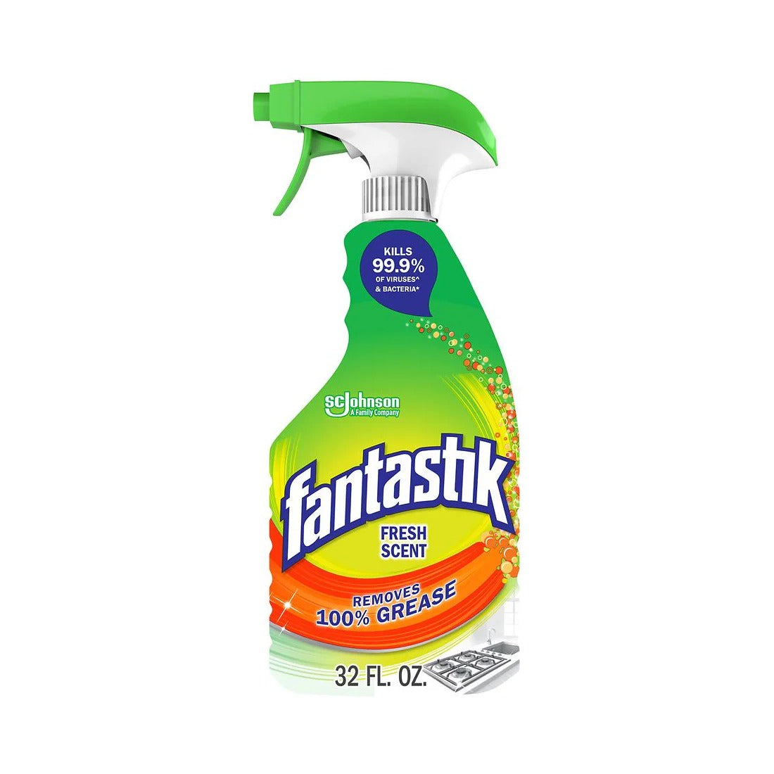 Scrubbingbubbles Fantastik All-Purpose Cleaner 32 Oz (Pack of 8)