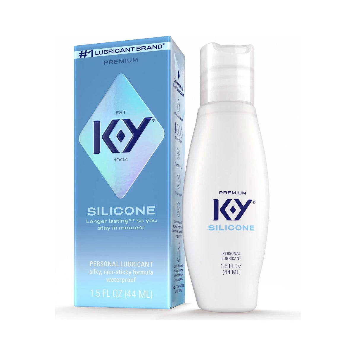 KY True Feel Premium Silicone Lubricant 1.5 Oz (Pack of 24) - view 2